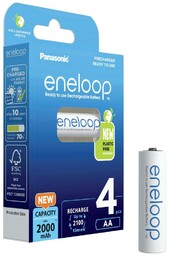 Panasonic Akumulatorki ENELOOP R6/AA 2000mAh 4szt