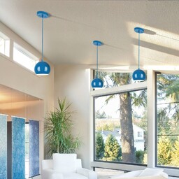 Lampa wisząca Westinghouse 6101540, niebieska