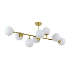 Lampa wisząca Dorado 8xE14 złota LP-002/8P - Light