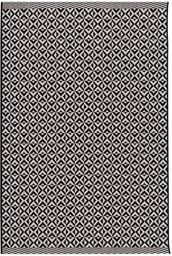 Dywan Modern Geometric black/wool 120x170cm, 120 x 170