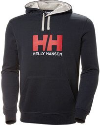 Bluza męska Helly Hansen Logo Hoodie 33977-597 Granatowy