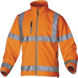 MOONLIGHT kurtka ostrzegawcza - pomarańczowy fluo 3XL