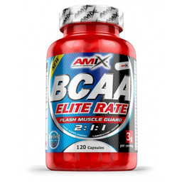 Amix BCAA Elite Rate 120 kaps bez smaku