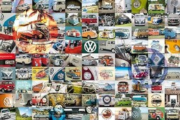 Puzzle 2D 3000 elementów: 99 momentów VW