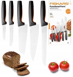 Fiskars Ff Komplet 5 Noży Kuchennych Pudełko Duży