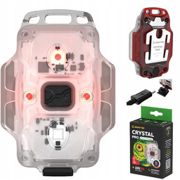 Armytek Latarka Crystal Pro Red Białe Czerwone Rowerowa