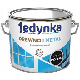 Farba do drewna i metalu Czarny 2,5L Połysk
