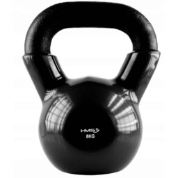 Hms Kettlebell Żeliwny Pokryty Winylem Do Ćwiczeń Siłowych