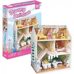 CUBIC FUN Puzzle 3D Dreamy Domek Dla Lalek