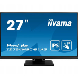 Monitor Led iiyama ProLite T2754MSC-B1AG Dotykowy 27'' Full