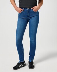 Damskie spodnie jeansowe Wrangler WRANGLER HIGH SKINNY W28