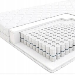 Materac Hilding Step 80x200 cm Pokrowiec Silver twardy