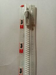 Opti P60-30-0009 zamek błyskawiczny, 100% poliester, 0009 biały,