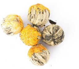 Zielona herbata kwitnąca Ronnefeldt Golden Fortune Balls 100g