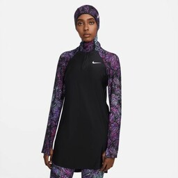 Damska tunika do pływania zapewniająca pełną osłonę Nike