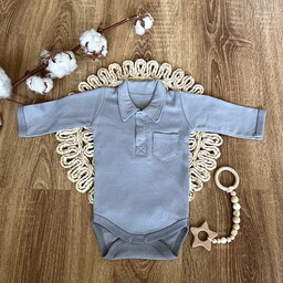 Mamatti Body niemowlęce POLO długi rękaw