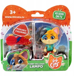44 Koty - figurka z akcesoriami: kotek Lampo