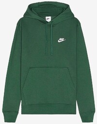 Nike bluza męska zielona kangurka z kapturem klasyczna