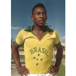 PUZZLE Pele Brazylia Piłka Nożna A3 252 el