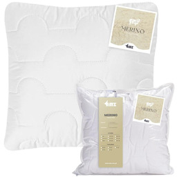 Poduszka 40 x 40 Natural Exclusive Merino Biel