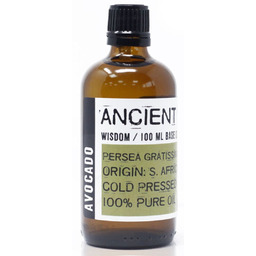 Olej Bazowy z Awokado, Ancient Wisdom, 100ml