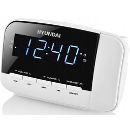 Budzik z radiem i projektorem Hyundai RAC481PLLWW