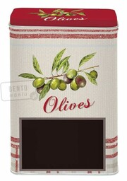 Easy Life Bistrot Olives Pojemnik Metalowy 7,5x5x9,5 cm