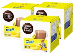 ZESTAW Kapsułki Nescafé Dolce Gusto Nesquik 3x16 sztuk