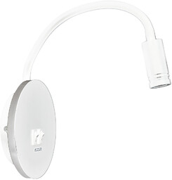 MILAGRO ML6353 Lampka nocna BASE 8W+2W WHITE