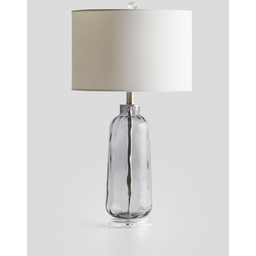 Lampa Stołowa Ze Szklaną Podstawą Greyos