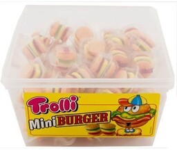 Trolli, żelki Mini Burgery, 600 g