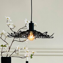 Dyberg Larsen Lampa wisząca designerska Flora, możliwość ściemniania,