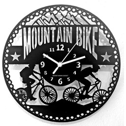 Instant Karma Clocks Zegar ścienny na rower górski,