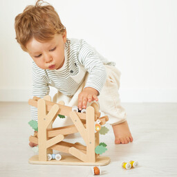 Drewniany kulodrom Rampa wyścigowa dla mrówek Sweet Cocoon