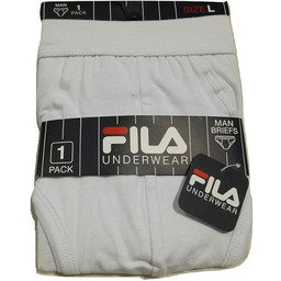 Fila Mężczyźni FU5038 Slip, białe, L