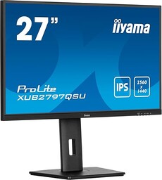 iiyama Monitor XUB2797QSU-B2-27, IPS, 2560 x 1440/100Hz, 1H1DP,