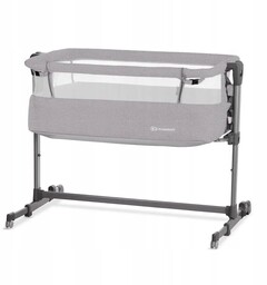 Łóżeczko Kinderkraft Neste Air Grey Grey