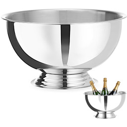 Misa do szampana ponczu stalowa 13 l śr.
