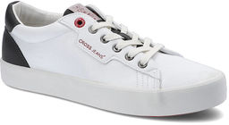 Cross Jeans Białe Trampki Męskie Wygodne Buty