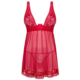 Lacelove babydoll i stringi XL/2XL Obsessive 100% ORYGINAŁ