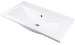 DEANTE Umywalka ceramiczna TUBO wpuszczana w blat