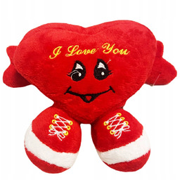 PLUSZOWE SERCE MASKOTKA W KSZTAŁCIE SERCA PRZYTULANKA