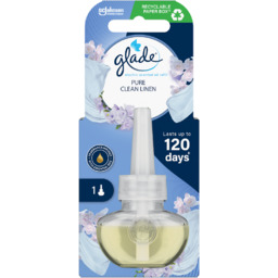 Glade Electric scented oil - Pure Clean Linen,