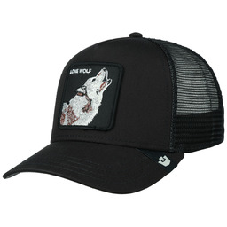 Czapka Lone Wolf Trucker by Goorin Bros., czarno-szary,