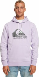 bluza męska QUIKSILVER BIG LOGO HOOD Purple Rose
