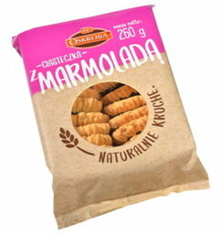Ciastka kruche z marmoladą OSKROBA 260g