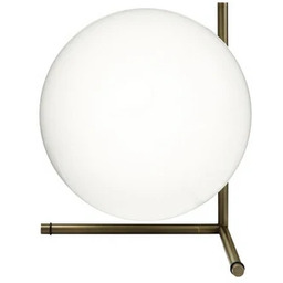 Lampa Stołowe FLOS, IC, ściemnialny, metaliczny, salon, szkło,