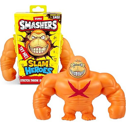 SMASHERS-SLAM HEROES - SERIA 1-GORILLA 1 (pomarańczowy)