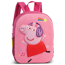 Plecak dziecięcy ŚWINKA PEPPA 3D różowy 6L