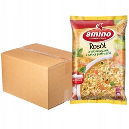 Amino Zupa błyskawiczna rosół z włoszczyzną i natką